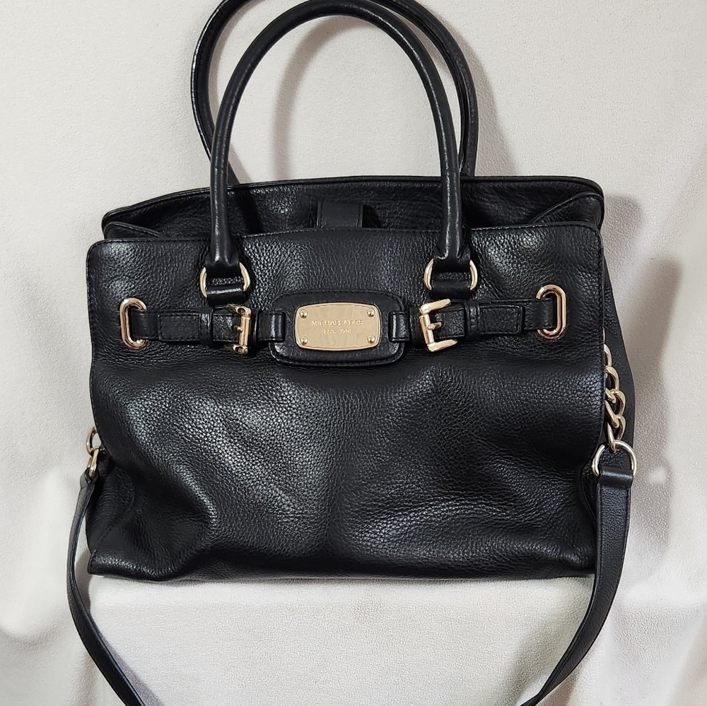 Michael Kors Hamilton Leather Tote EUC Firm